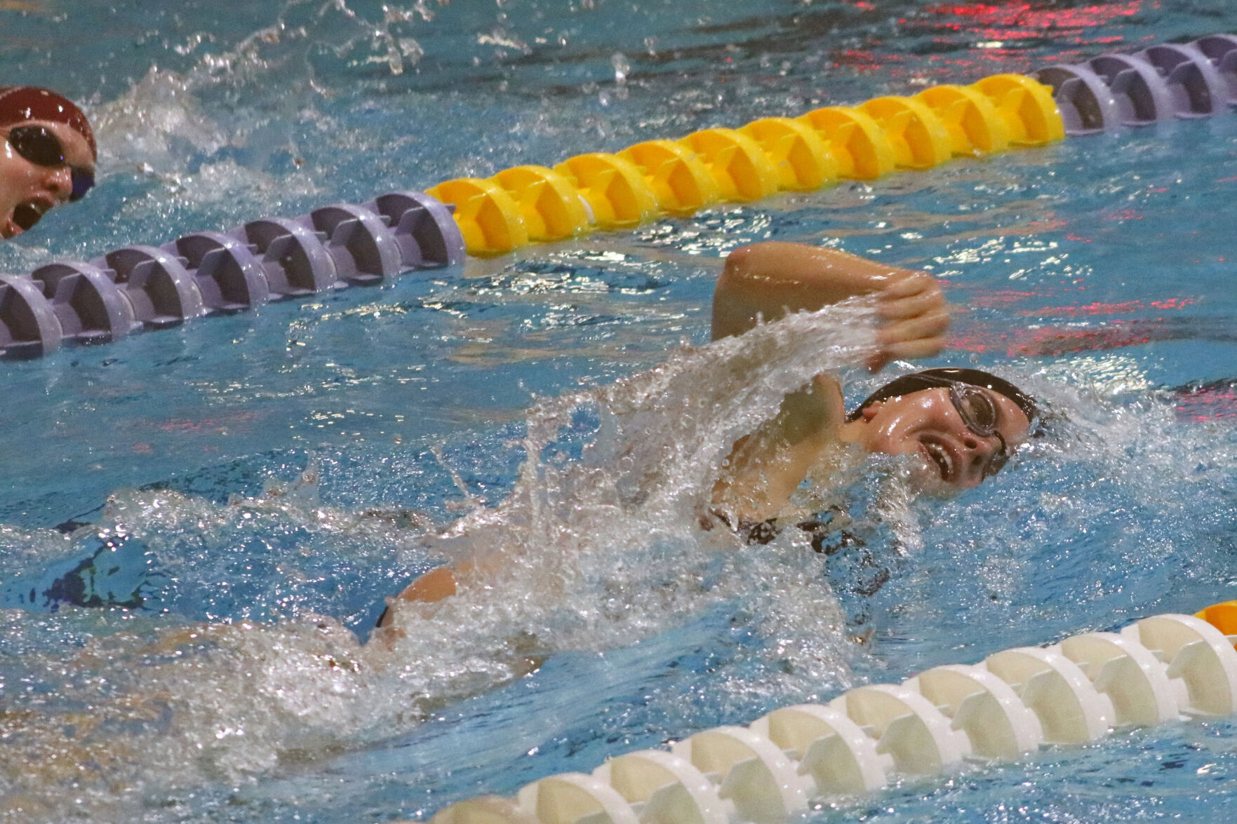 Rice Lake girls swimming vs. Ladysmith 10-29-20